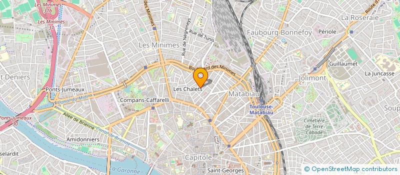 localisation de l'entreprise INDIVISION BORDES SZYMCZAK à TOULOUSE