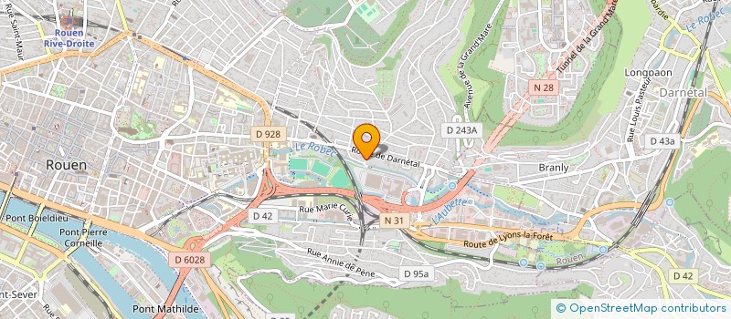 localisation de l'entreprise INDIVISION BORDET / ADRAGNA / OUVRARD  ROUEN