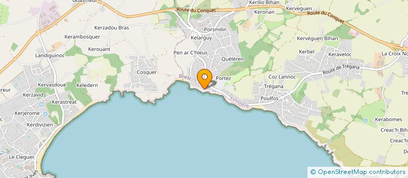 localisation de l'entreprise INDIVISION BOREL  LOCMARIA-PLOUZANE