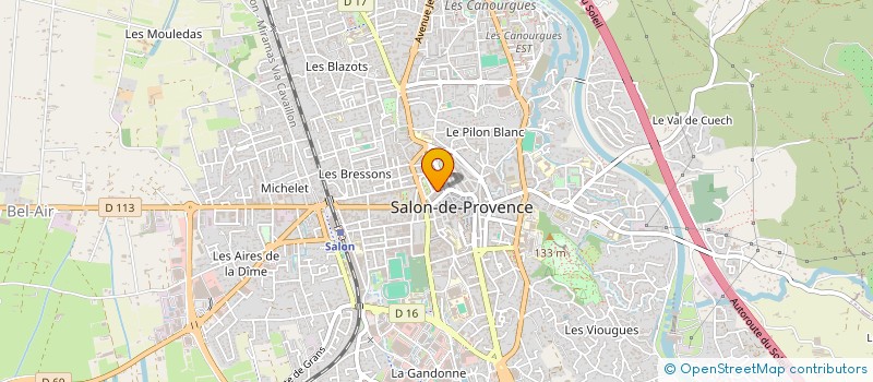 localisation de l'entreprise INDIVISION BOREL - MAJU  SALON-DE-PROVENCE