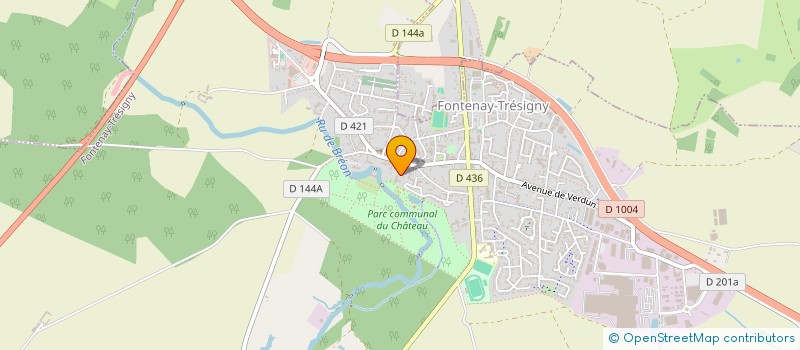 localisation de l'entreprise INDIVISION BORG - DOUANGPRASEUTH  FONTENAY-TRESIGNY