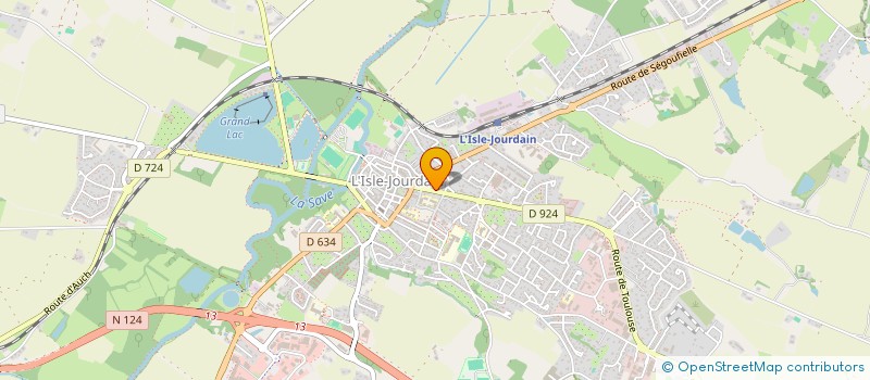 localisation de l'entreprise INDIVISION BOSC  L ISLE JOURDAIN