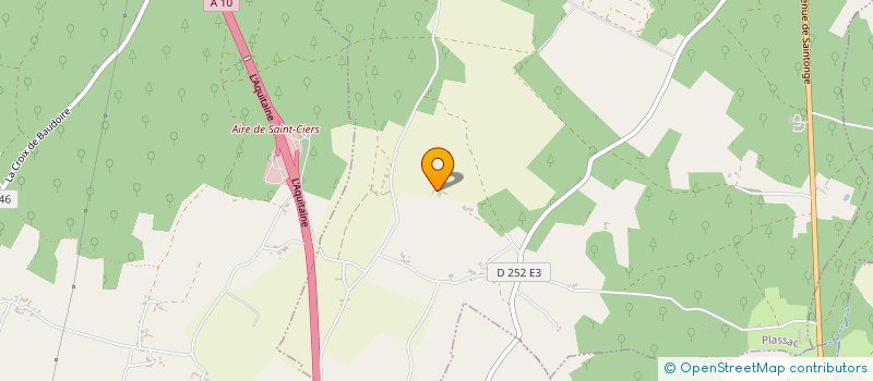 localisation de l'entreprise INDIVISION BOSSIS JEAN-PHILIPPE  PLASSAC