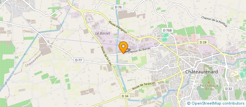 localisation de l'entreprise INDIVISION BOSSU CLAUDE à CHATEAURENARD