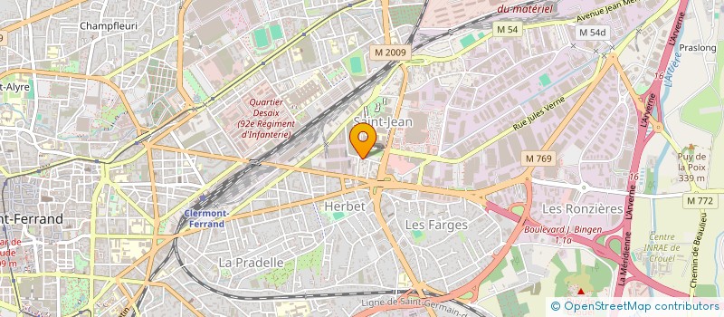 localisation de l'entreprise INDIVISION BOSTDECHER  CLERMONT-FERRAND