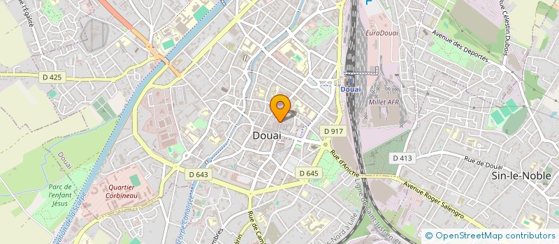 localisation de l'entreprise INDIVISION BOT LECLERCQ à DOUAI