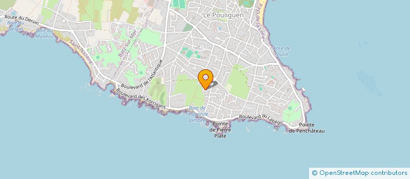 localisation de l'entreprise INDIVISION BOUCAULT  LE POULIGUEN