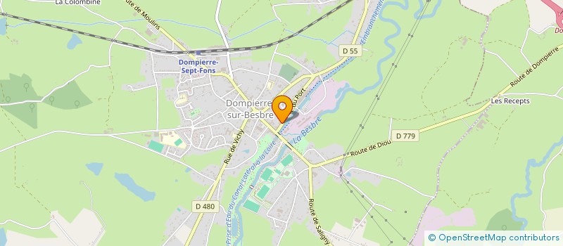 localisation de l'entreprise INDIVISION BOUCHENE à DOMPIERRE-SUR-BESBRE