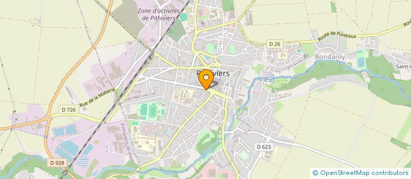 localisation de l'entreprise INDIVISION BOUCHENY  PITHIVIERS