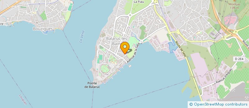 localisation de l'entreprise INDIVISION BOUCHERON  BALARUC-LES-BAINS