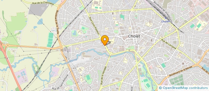 localisation de l'entreprise INDIVISION BOUCHERON MAX à CHOLET