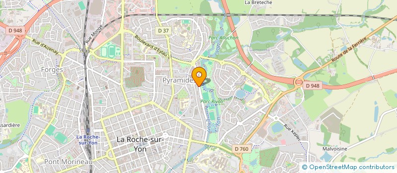 localisation de l'entreprise INDIVISION BOUCHERON-RIVALIN à LA ROCHE-SUR-YON