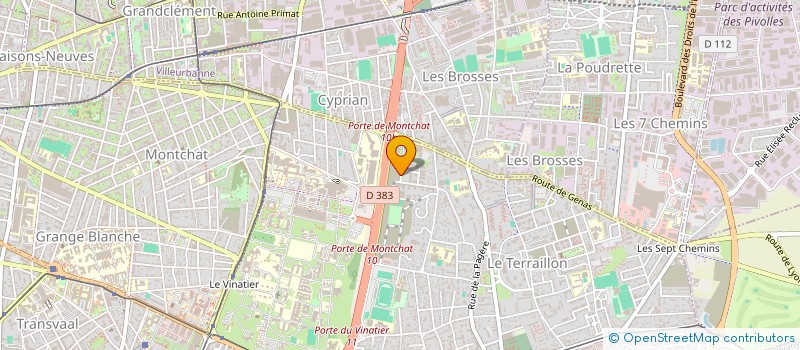 localisation de l'entreprise INDIVISION BOUCHIER / TALEB BAPTISTE ET ILHEM  BRON