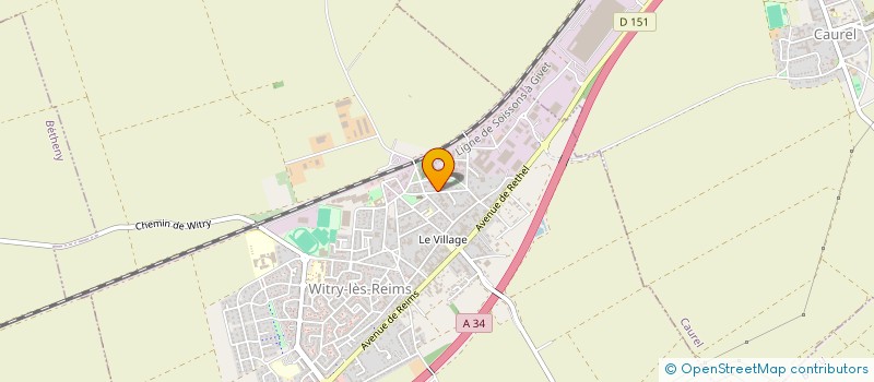localisation de l'entreprise INDIVISION BOUCTON à WITRY-LES-REIMS