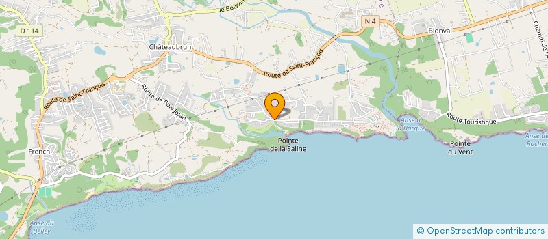 localisation de l'entreprise INDIVISION BOUDIER - PASCAL  SAINTE-ANNE