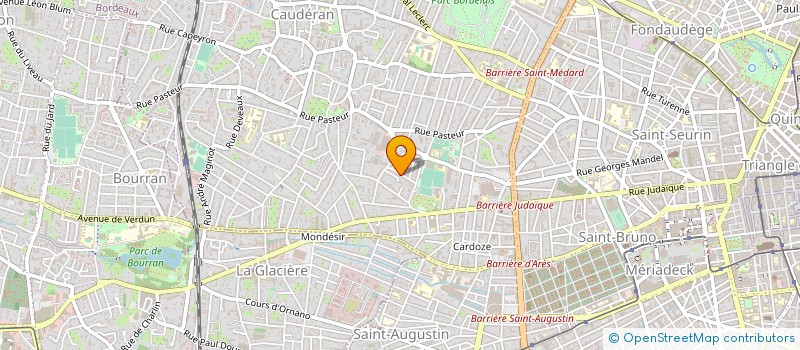 localisation de l'entreprise INDIVISION BOUDIGOU THUAULT  BORDEAUX