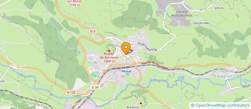 localisation de l'entreprise INDIVISION BOUDON MARONNE à MURAT