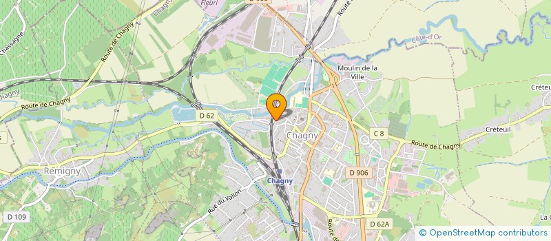 localisation de l'entreprise INDIVISION BOUGEOT JUAN  CHAGNY