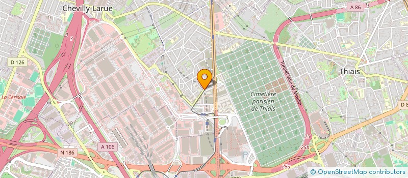 localisation de l'entreprise INDIVISION BOUGUERN-AFONSO  CHEVILLY-LARUE