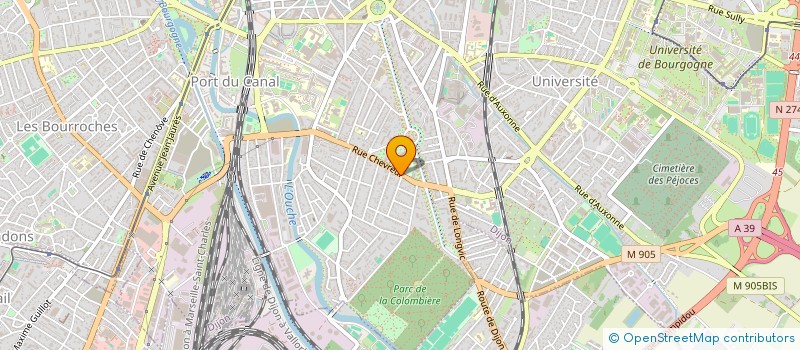 localisation de l'entreprise INDIVISION BOUHADI à DIJON