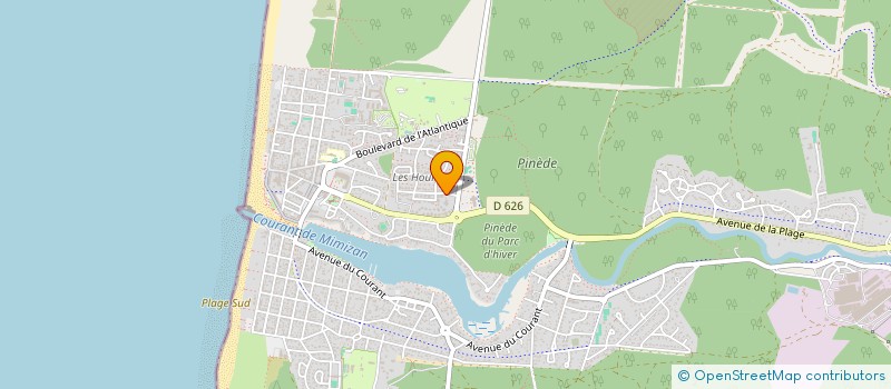 localisation de l'entreprise INDIVISION BOUILLARD CHRISTOPHE  MIMIZAN