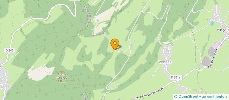 localisation de l'entreprise INDIVISION BOUJON -TONNAIRE  VENNES