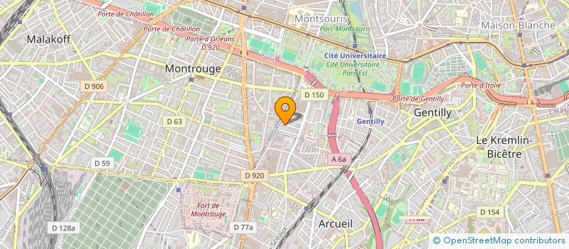 localisation de l'entreprise INDIVISION BOUKICHOU-KAMALI  GENTILLY