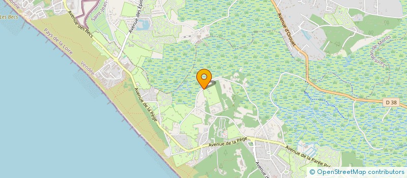 localisation de l'entreprise INDIVISION BOULAY  SAINT-HILAIRE-DE-RIEZ