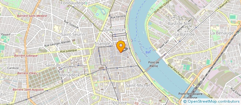 localisation de l'entreprise INDIVISION BOULDOUYRE BIDET  BORDEAUX