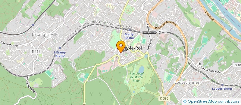 localisation de l'entreprise INDIVISION BOULIC CLAUDE  MARLY-LE-ROI