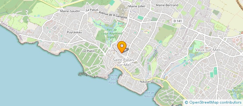 localisation de l'entreprise INDIVISION BOULIN à SAINT-PALAIS-SUR-MER