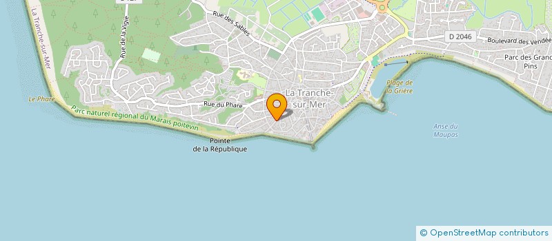 localisation de l'entreprise INDIVISION BOULISSIA  LA TRANCHE-SUR-MER