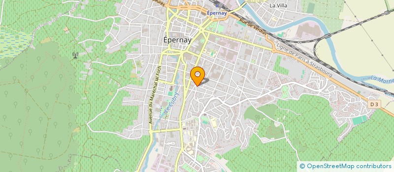 localisation de l'entreprise INDIVISION BOULNOIS-JANDON-CORNET DENISE  EPERNAY