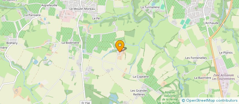 localisation de l'entreprise INDIVISION BOUMARD  OREE-D'ANJOU