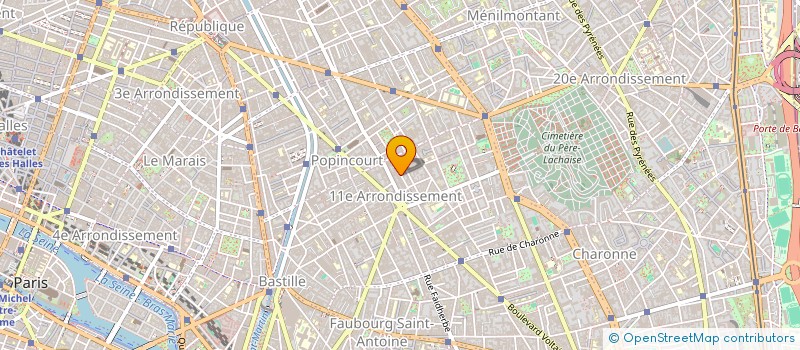 localisation de l'entreprise INDIVISION BOUMENDIL/MINCKES  PARIS