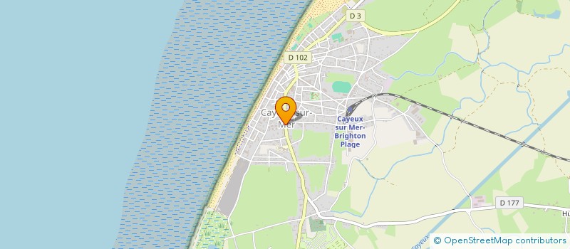 localisation de l'entreprise INDIVISION BOUQUET à CAYEUX-SUR-MER