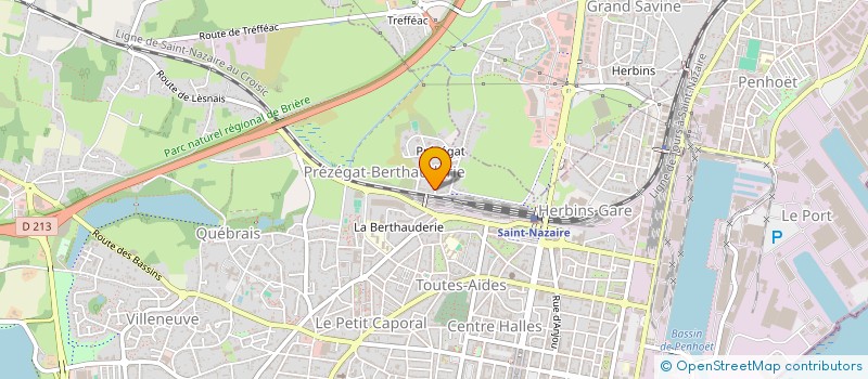 localisation de l'entreprise INDIVISION BOURAHEL  SAINT-NAZAIRE