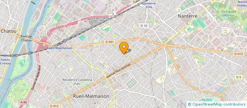 localisation de l'entreprise INDIVISION BOURDON à RUEIL-MALMAISON