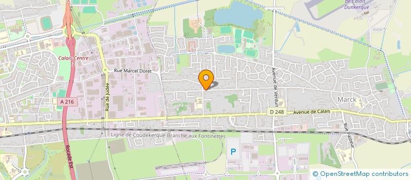 localisation de l'entreprise INDIVISION BOURELLE HUMEZ  MARCK