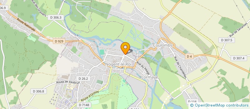localisation de l'entreprise INDIVISION BOURGARIT DIERYCK GONCALVES à NOGENT-LE-ROI
