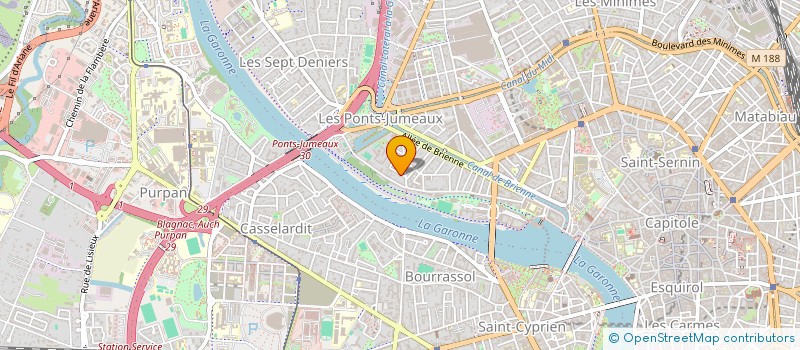 localisation de l'entreprise INDIVISION BOURGEAT à TOULOUSE