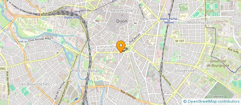 localisation de l'entreprise INDIVISION BOURGEOIS MAERTEN à DIJON