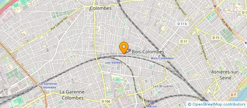 localisation de l'entreprise INDIVISION BOURGINE à COLOMBES