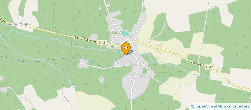 localisation de l'entreprise INDIVISION BOURGUEDIEU FERRERAS  TALLER