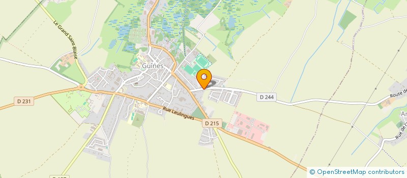 localisation de l'entreprise INDIVISION BOURIGEAUD PAUL  GUINES