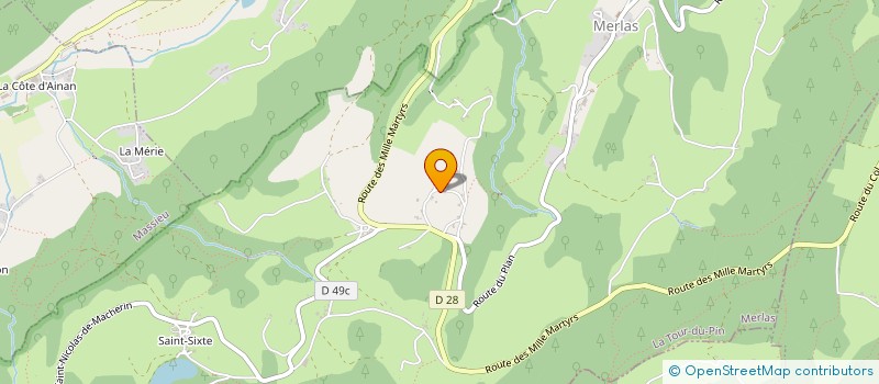 localisation de l'entreprise INDIVISION BOURJAL  SAINT-SULPICE-DES-RIVOIRES