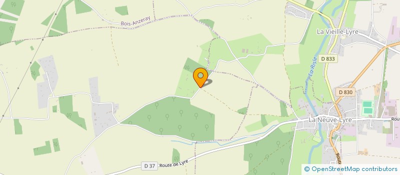 localisation de l'entreprise INDIVISION BOURLON DE ROUVRE  BOIS-NORMAND-PRES-LYRE