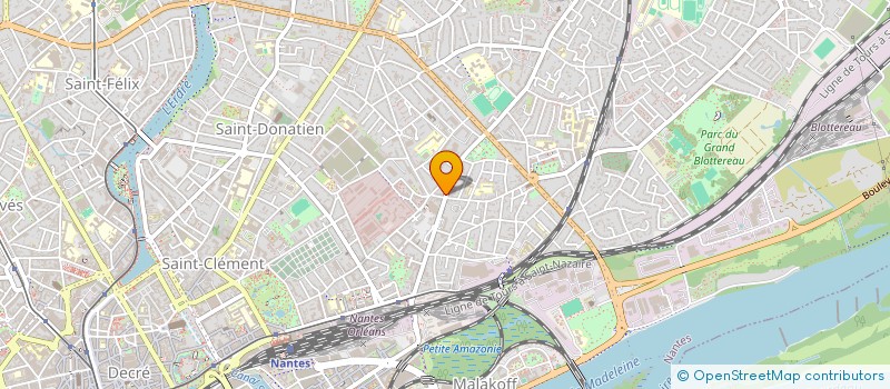 localisation de l'entreprise INDIVISION BOURNICHE ET GRASSINEAU  NANTES