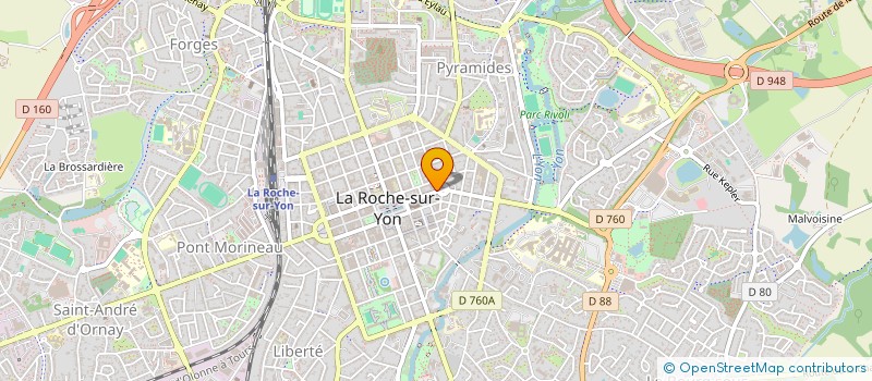 localisation de l'entreprise INDIVISION BOURON ADAM à LA ROCHE-SUR-YON