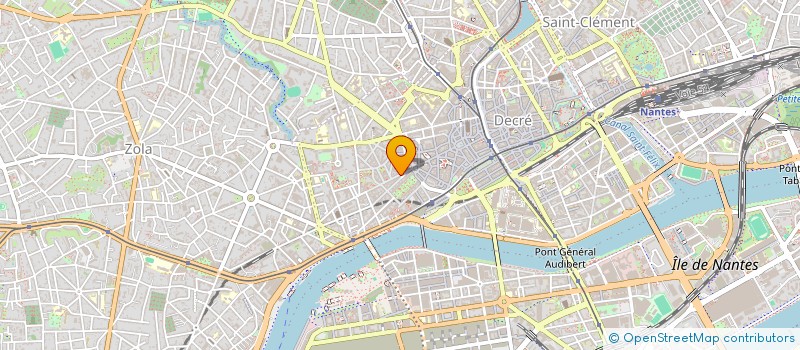 localisation de l'entreprise INDIVISION BOURRUT-LACOUTURE  NANTES